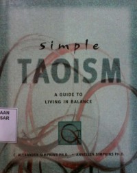 Image of Simple Taoism : a guide to living in balance